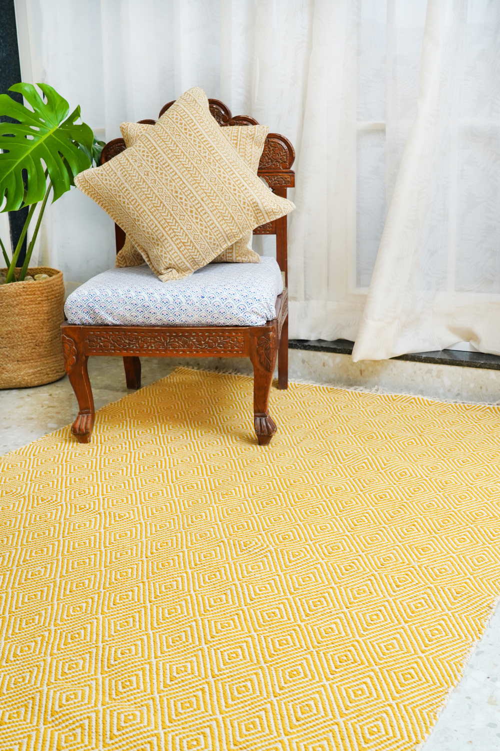 Yellow Haseena Rug