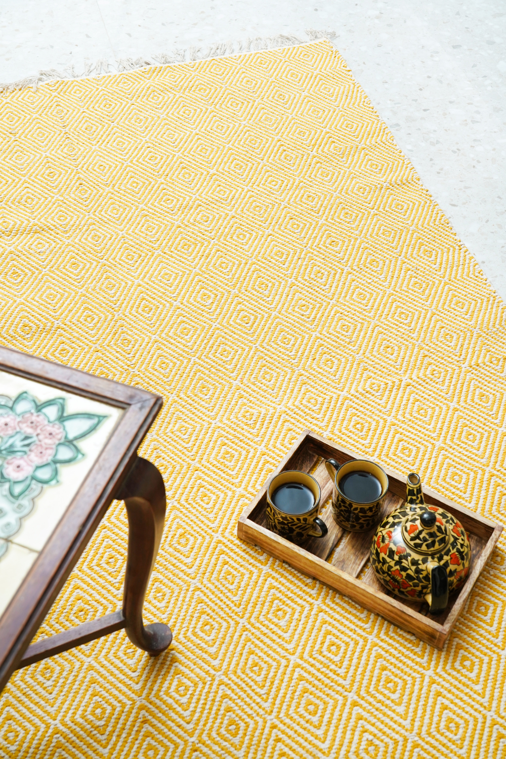 Yellow Haseena Rug