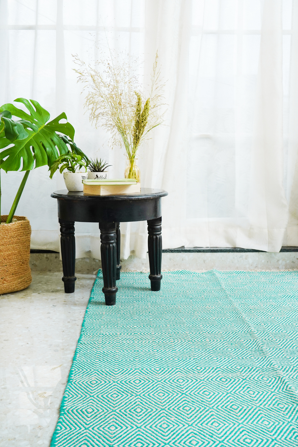 Turquoise Haseena Rug