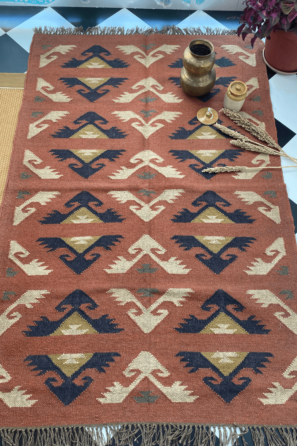Laal Kilim Rug