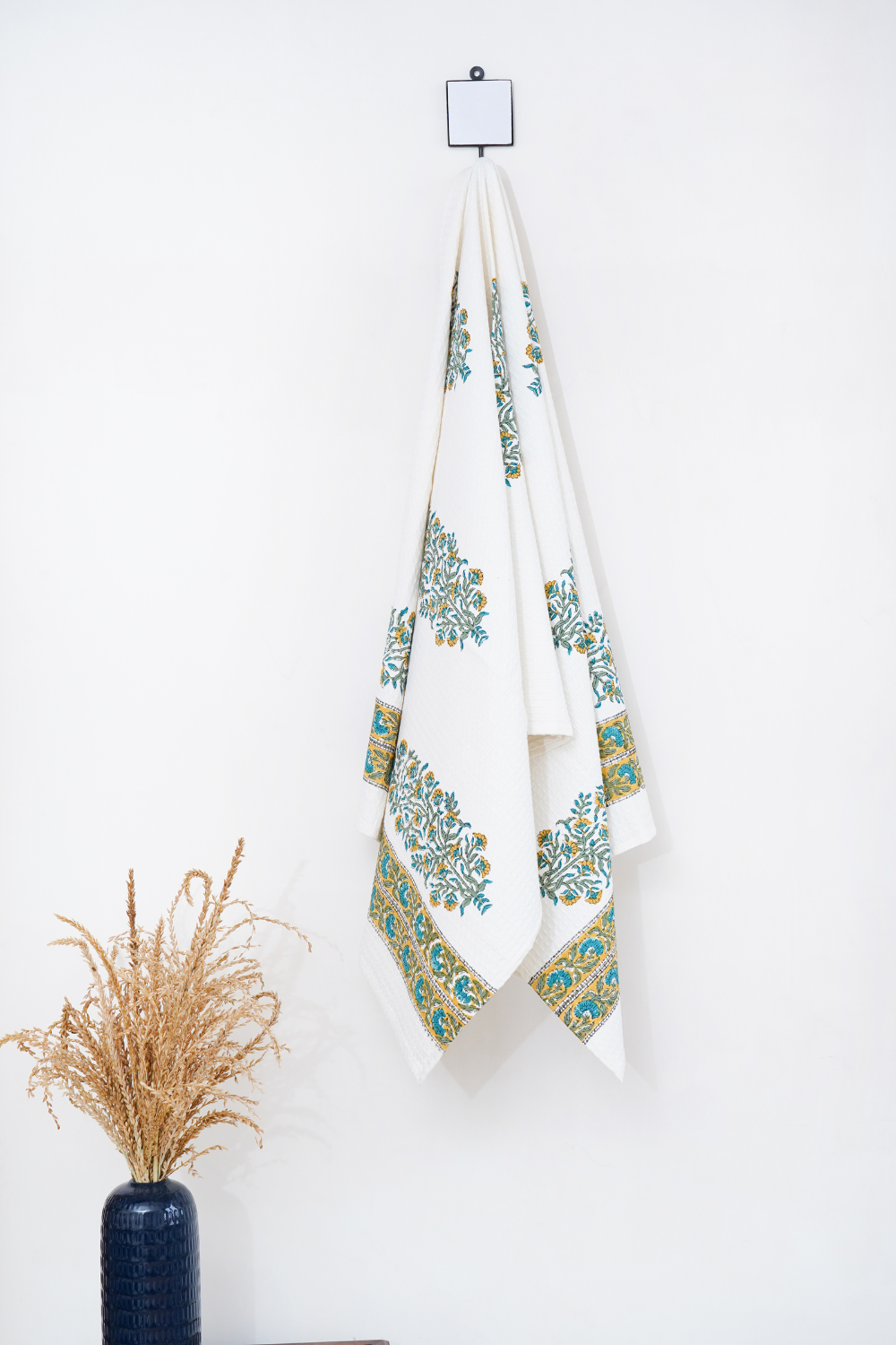 Bella Hand Block Printed Bath Towel